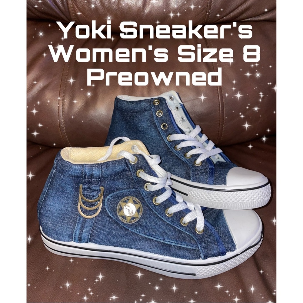 Yoki Sneaker’s Size 8 Women’s Blue